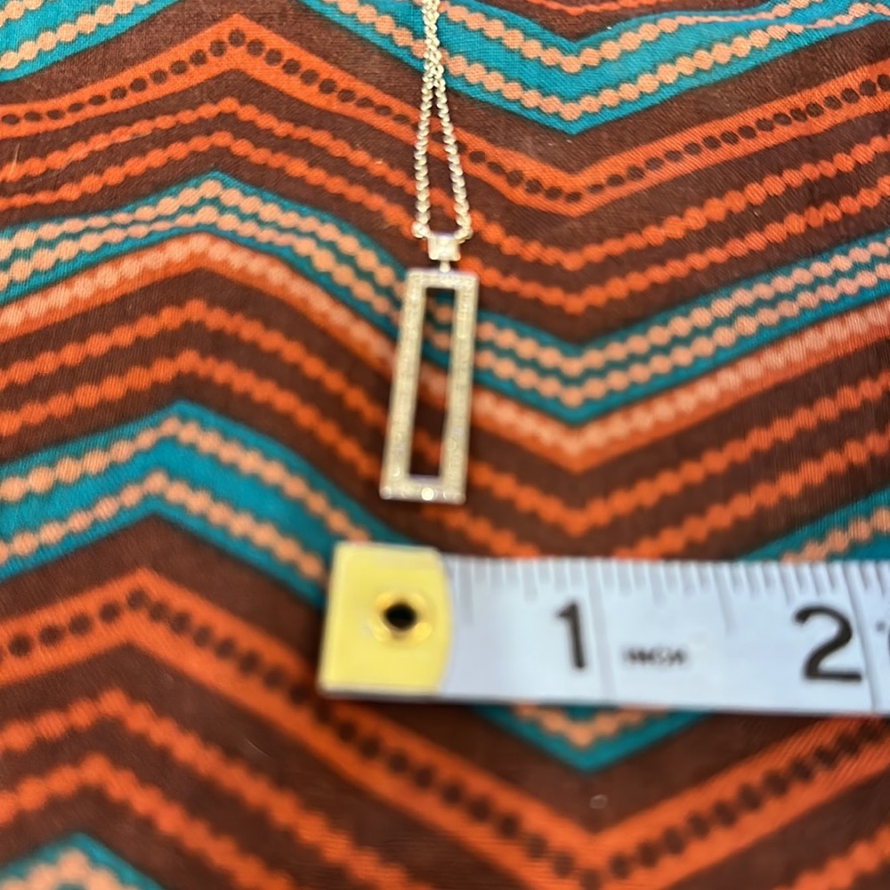 Landau Diamondess Silver Open Rectangular Pave Fl… - image 7